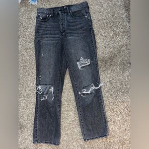Brand: Urban Outfitters; Style: ripped, straight leg; Size: 29